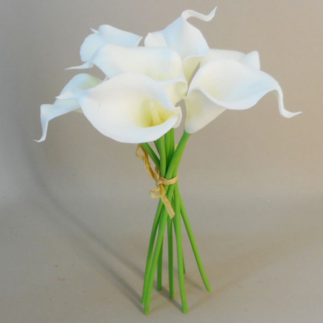 Real Touch Calla Lilies Bundle Ivory 31cm Artificial Flowers